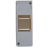 UNITEC 47522 kleine verdeler, opbouw, IP 40, 1 x 2 modules, wit