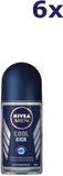 Nivea 6x Nivea Men Cool Kick Deoroller 50ml
