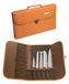Set de couteaux de cuisine professionnels, 7 pièces, avec sac, acier inoxydable
