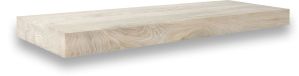 Étagère murale flottante chêne droit 50 x 20 cm