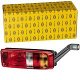 HELLA 2VP 340 934-211 Achterlicht - EasyConn I Hybrid - Hybride - 24V - Opbouw/Geschroefd - Lenskleur: meerdere kleuren - Stekker: Male - links - Aantal: 1