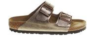 Birkenstock Arizona Graceful Taupe Brons Dames Slippers Maat 37