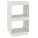 VidaXL Boekenkast 40x35x71 cm massief grenenhout wit