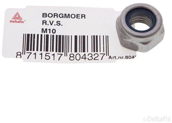 Deltafix Borgmoer m10 rvs