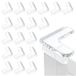 BillyBath Tafelhoekbescherming voor baby's, hoekbescherming, transparant, hoge elasticiteit, tafelhoekbescherming, 20 stuks
