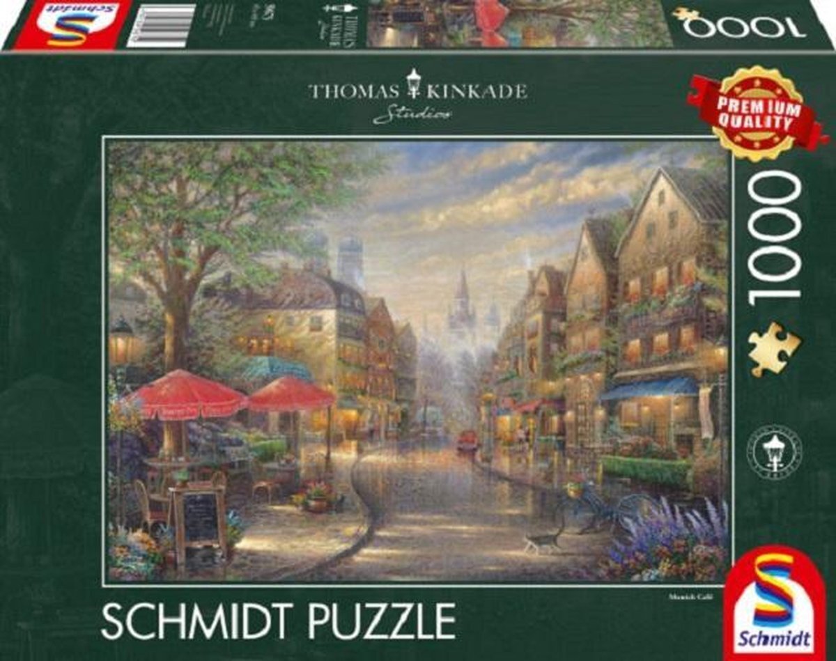 Schmidt Spiele Schmidt puzzel 1000st Café in Munchen
