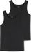 Schiesser Uncover Heren Singlet - Zwart - 2-Pack