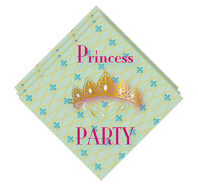 Servetten Princess Party 20st