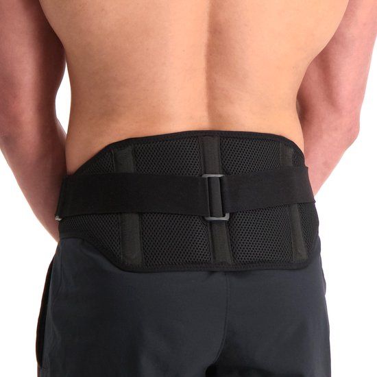 Viofix Onderrug Rugbrace - Bekkenband - Zwart - XXL