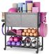 Icecat Porte-tapis de yoga - Avec roues pour le rangement de fitness