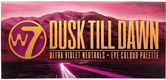 W7 Dusk Till Dawn Ultra Violet Neutrals Eye Colour Palette