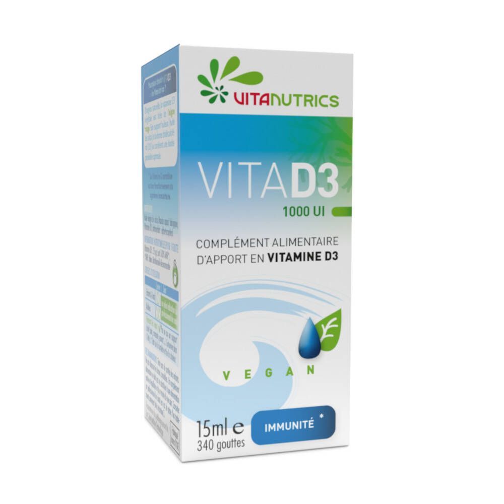 VitaNutrics VitaD3 1000Ui Vegan 15 ml