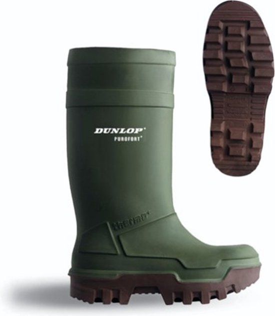 Dunlop® Dunlop C662933 Groen Thermo+ Werklaarzen S5 Heren - Maat 44