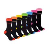 Merkloos / Sans marque Sock Snob 7 paar sokken dagen van de week dames - Zwarte nieuwe kledingsokken