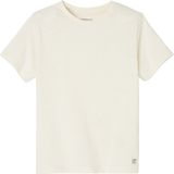 Vertbaudet Gekleurd Jongensshirt met Korte Mouwen Wit Katoen Maat 158