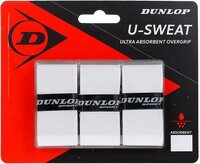 Dunlop U Sweat Ultra Absorbent Overgrip - 3 Pack - White