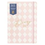 Busy B A5 Week-to-View Dagboek - Mid-Year Academic Planner - Aug '25 - Aug '26 - Roze Harlekijn Print Journal