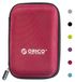 Merkloos Icecat Beschermhoes harde schijf 2,5 inch - Waterdicht - Schokbestendig - Rood