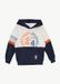 s.Oliver Tweekleurig sweatshirt met capuchon en printdetails