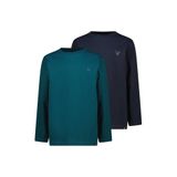 Vingino longsleeves - donkergroen/donkerblauw (set van 2)