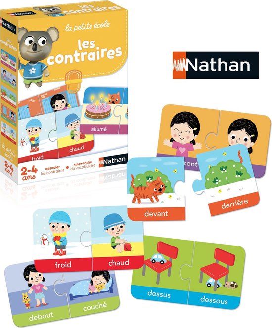 Nathan La Petite École Les contraires