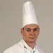 Garcia de Pou Classic Chef's Hoed in doos, 23 cm, Airlaid, wit, 23 x 30 x 30 cm