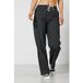 America Today Loyce Washed Black Maat: S | Pantalons Outlet | Dames | Zwart