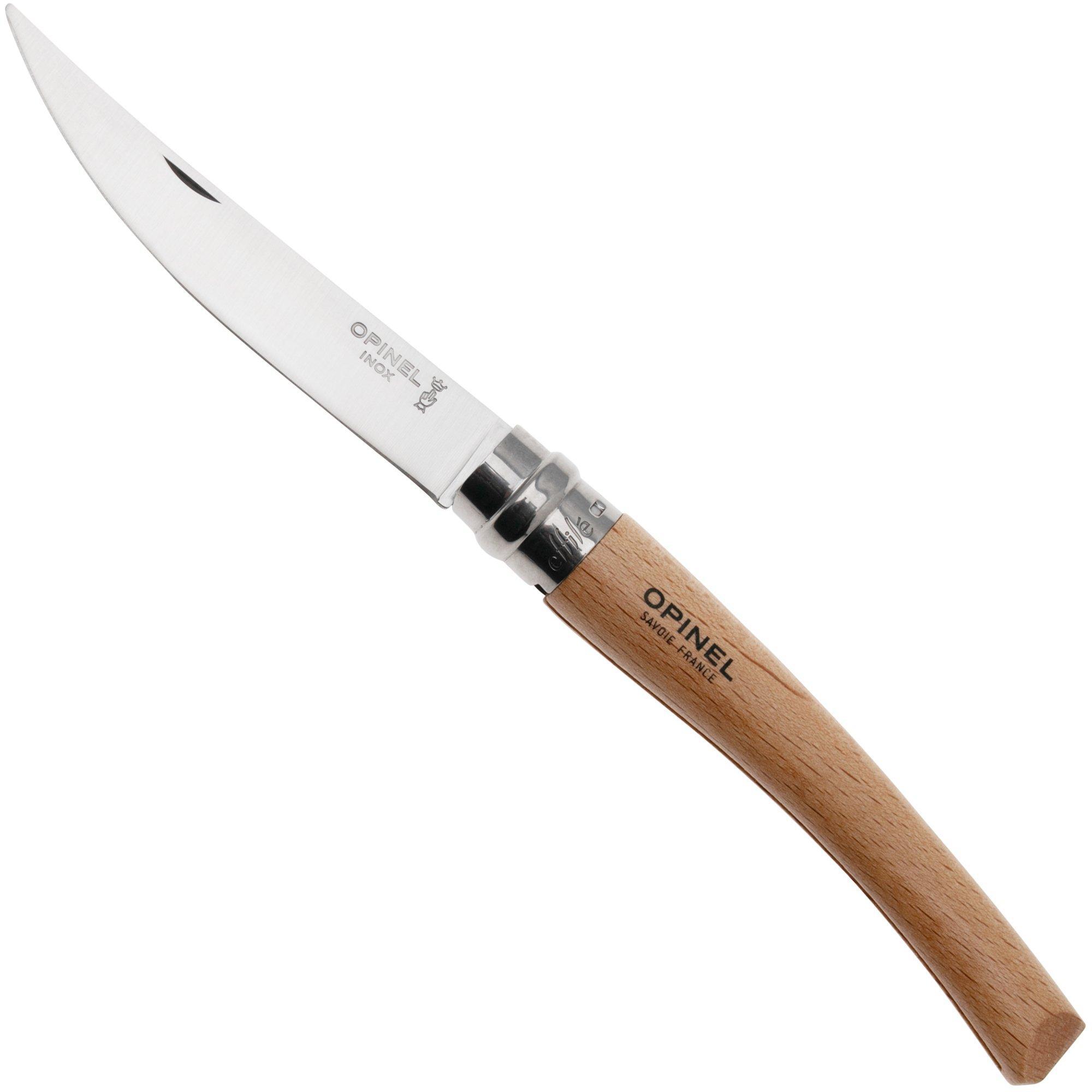 Opinel Opinel Effilé No. 10, 002559, beukenhout, zakmes