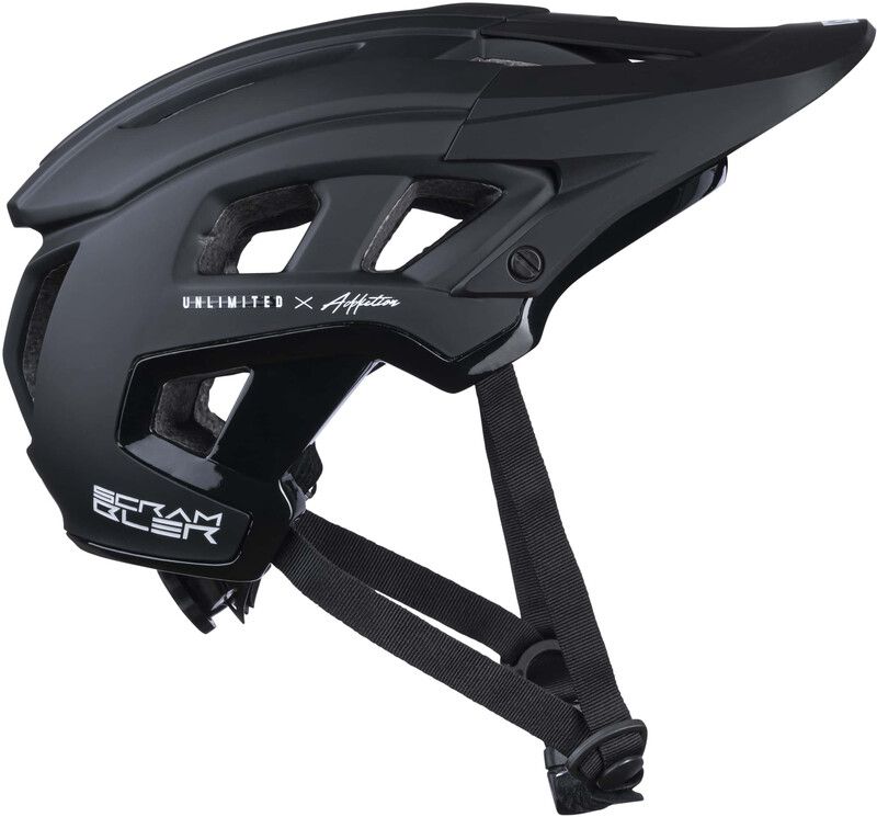 KENNY Scrambler Helm - Zwart - 2022 Model - EAN: 3661465209611
