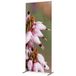 Erica Paravent Textile Déco Double Face Rose Fleur