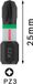 Bosch PRO Pozidriv Foret à percussion PZ3 25 mm 2 pièces - 2608522402