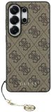 Guess 4G Classic Logo Hoesje voor Samsung Galaxy S26 Ultra - Bruin