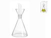 H&H Ampolla Conica In Vetro Borosilicato Trasparente Ml 350