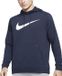 Nike Dri-FIT HD Po Swoosh Sporttrui Heren Blauw Maat S