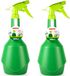 PLASTICFORTE Plantenspuit 950 ml - 2 stuks - Groen