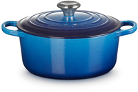 Le Creuset Signature Braadpan - 24cm - Azure Blue - 4.2L - Gietijzer