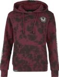 Rock Rebel by EMP Rode hoodie met batik - Dames - M