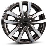 BORBET DESIGN CW5 mistral anthracite glossy polished 6.5Jx16 5x160 ET60