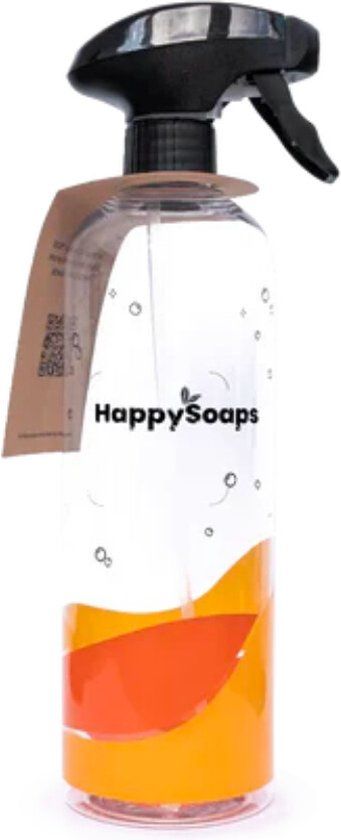 HappySoaps - schoonmaakfles - gerecycled plastic - 750 ml