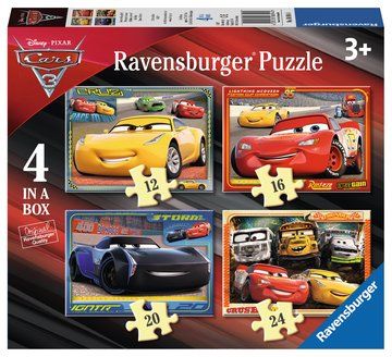 Ravensburger Disney Pixar Cars 3 Puzzel - Multicolor - 3+ jaar