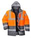 Portwest S467 Hi-Vis Parka Hoge Zichtbaarheid Meerdere Zakken Waterdicht