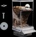 Goodivery ® Mangeoire automatique pour oiseaux avec conception transparente et grande capacité