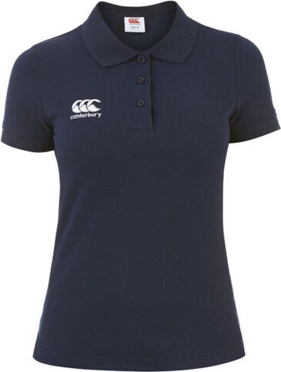 Canterbury Waimak Polo Shirt Women Navy - Size M