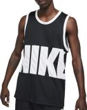 Nike Dri-FIT Sporttop - Maat M - Mannen - Zwart - Wit