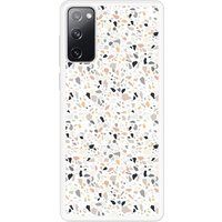 Samsung Galaxy S20 Terrazzo color verstevigd hoesje met sublimatie bedrukking