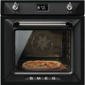 Smeg SF6922NPZE1 - 65L Electric Oven - Black - A+ Energy Rating