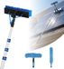 StarTech Latios Wasborstel voor Zonnepanelen - Telescopische Reinigingsset - Aluminium Telescoopsteel 1,7–6 m - Waterslang 20 m - Borstelkop 180° Draaibaar - Raamwisser - Zeepdispenser