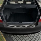 Skoda Seuil de protection pare-chocs compatible avec Skoda Octavia 2013-19 Berline film carbone