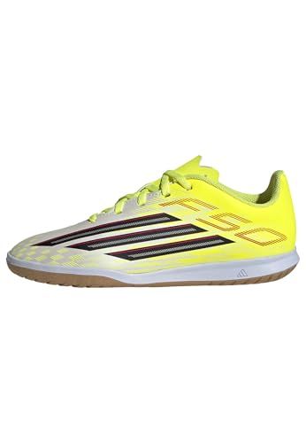 Adidas Performance F50 Club Indoor Voetbalschoenen Kids - Geel - Maat 32