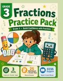 Fractions Practice Pack Grade 3